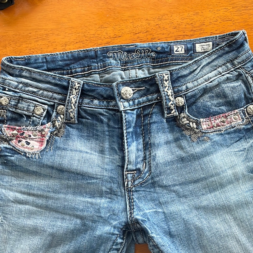Miss Me bootcut jeans size 27